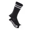 Carnac Stripe Perform Cycling Socks / Black & White -CyclePro Gear Store CLCASTRPCSBWH P1