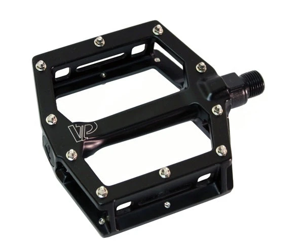 Jobsworth VP-531E Aluminium Flat Platform Pedals / Black 3 Jobsworth VP-531E Aluminium Flat Platform Pedals / Black