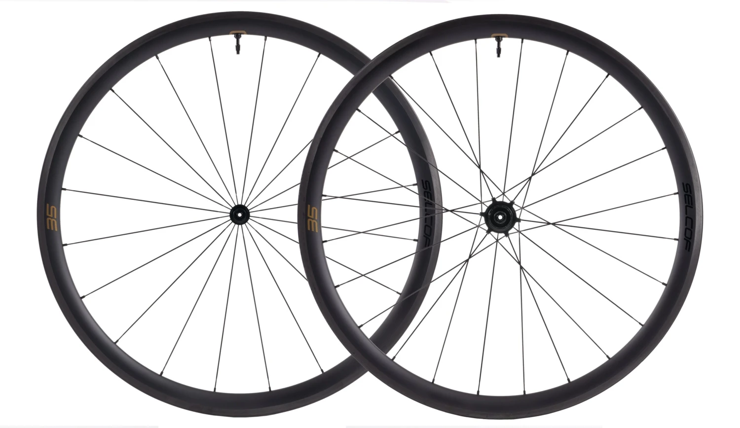 Selcof 35 Carbon Rim Brake Wheels 3 Selcof 35 Carbon Rim Brake Wheels