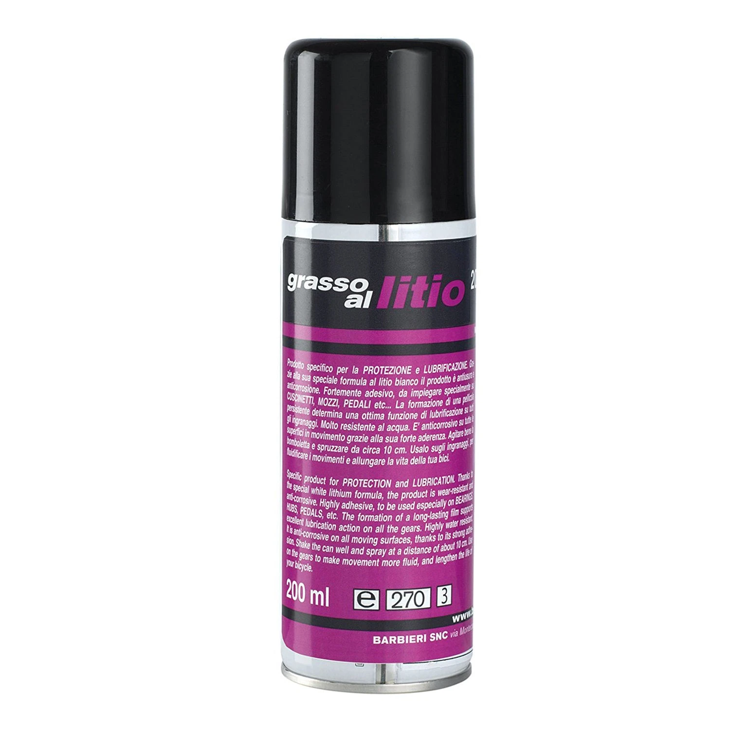 Barbieri Lithium Grease Spray 3 Barbieri Lithium Grease Spray